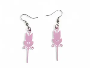 tulip shaped earrings