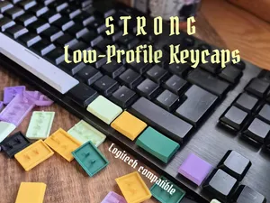 STRONG Low-Profile Keycaps | Logitech G915 | CHOC