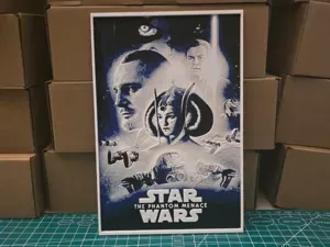Star Wars I The Phantom Menace - Hueforge Art