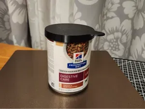 Canned dog food flexible TPU lid 75 mm