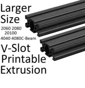 Extra Large V-Slot Printable Extrusions