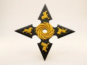 Lion Shuriken Ninja Throwing Star 4 | NO AMS
