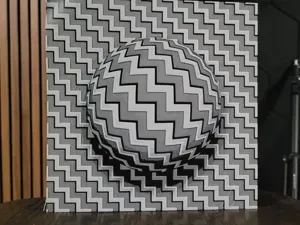 "The ball" optical illusion (no ams print option)