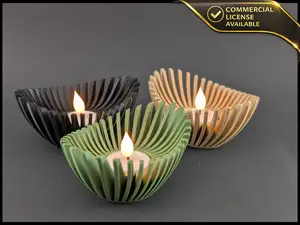 LED Tea Light Holder Kaska – Slat