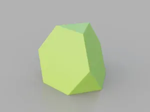 Low Poly Spheres: Truncated Tetrahedron