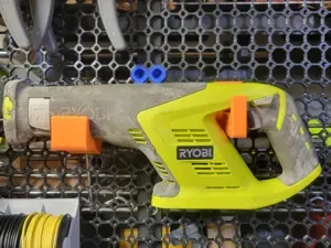 Customizable Reciprocating Saw Holder, Any Mount
