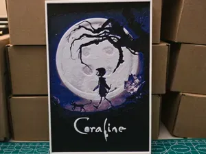 Coraline Movie Poster - Hueforge Art