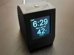 ESP32 Project Box With Display and Auto-Dim Ready