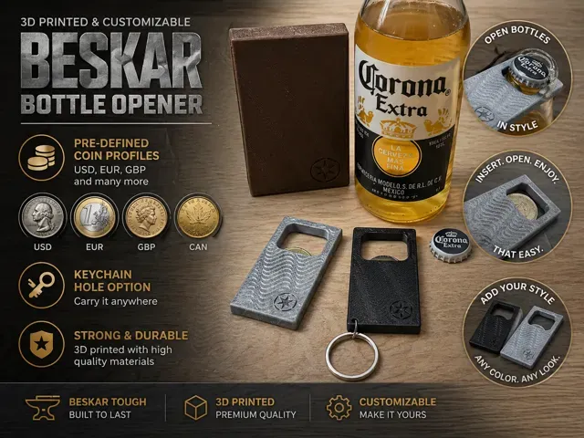 Beskar Bottle Opener - Mandalorian Bar Essential — Фото 2 из 7