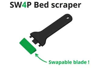 SW4P - Bed scraper with swapable blade