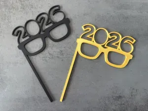Silvester Neujahr Brille 2026