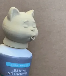 CAT TOOTHPASTE DISPENSING CAP 