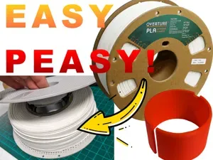 Spool Spacer Overture / Inland cardboard to Bambu