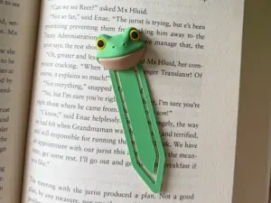 Frog bookmark