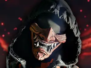 Samurai Oni Mask #04