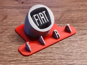 Fiat Car Logo Stand