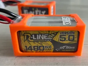 Tattu R-line 6s 1480 mah lipo protective case