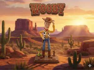 Sheriff Woody - "Snake in My Boot" Figure