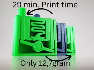Snap Loop fidget/29min. Print time/Only 12.7gram