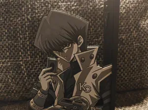Yu-gi-oh Buchstütze/Bookend/Bookstand - Seto Kaiba