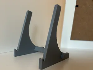 Simple, robust stand for Hueforge pictures