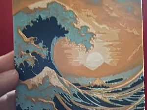 Great Waves of Kanagawa - sun