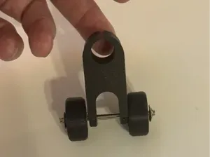 Rolling Pool Cue Bridge