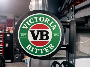 VB Pub Sign – 3D Printed Garage / Bar Sign