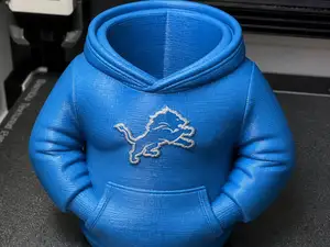 Detroit Lions Hoodie Pencil Holder Desk Organizer