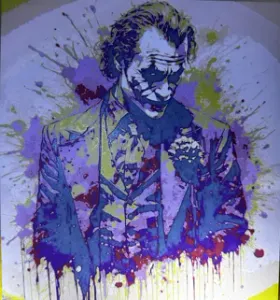 Dark Knight Joker Hueforge - Heath Ledger 8 color