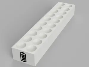 AA & AAA Battery Organizer | Full / Empty Status
