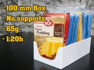 Spice Packet Organizer 100 mm for Pudding