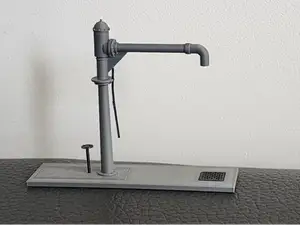Railroad water crane