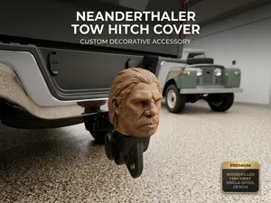Neanderthal Tow Hitch Cover