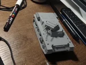 Pz.Kpfw. I Ausf. A (Sd.Kfz. 101) Multi-Scale Model
