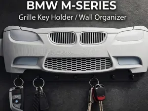 BMW E92 M3 Grille Key Holder / Wall Organizer