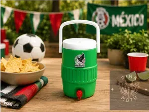 Mexico World Cup Koozie - Snap in Logo