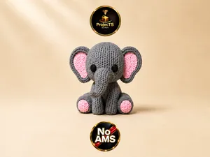 Strick-Elefant