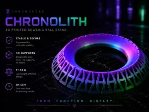 Bowling Ball Holder | Chronolith