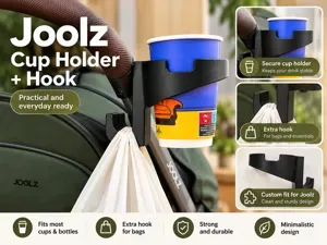 Joolz Aer / Aer 2 Cup Holder + Bag Hook | 2-in-1