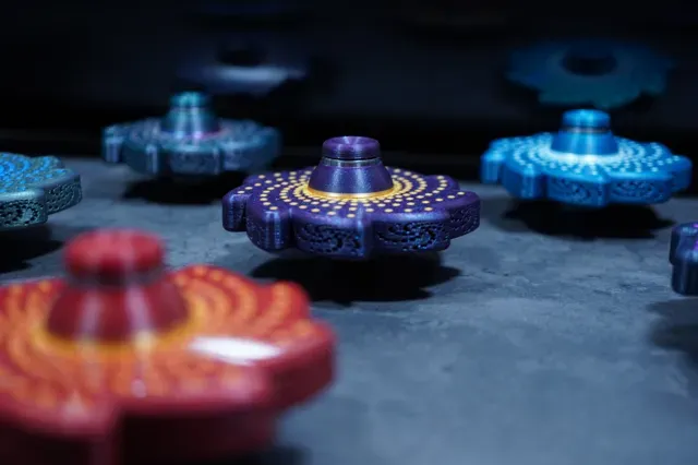 Fidget Spinner Illusion (animated) — Фото 3 из 8