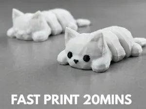 Articulated Mini Kitty (Flexi Toy)