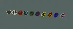 Poker Chips (Colorable)