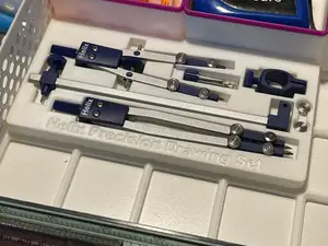Gridfinity Helix Precision Drawing Set Holder
