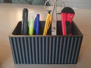 Rectangular Ribbed Organizer