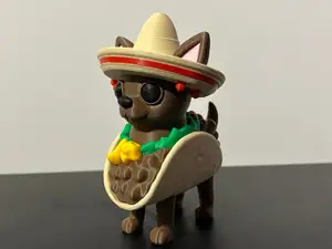 Chihuahuini tacossini - Articulated toy - No AMS
