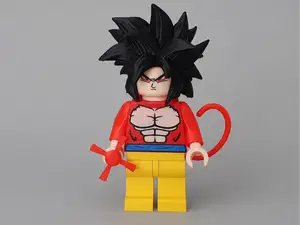 Brick man Son Goku SSJ4 Dragon Ball GT 20cm