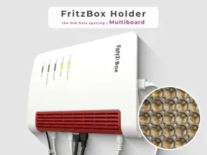 FritzBox Holder - 154 mm Hole Spacing