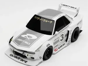 R32 Style Widebody Race Car – JDM Liberty Kit