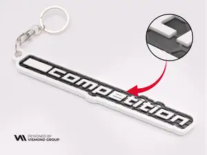 BMW Competition Keychain